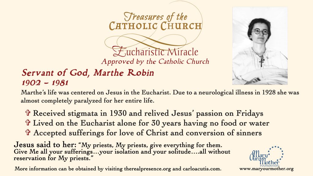 Marthe Robin MONITOR Flyer