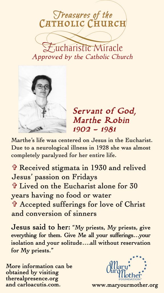 Marthe Robin PHONE Flyer