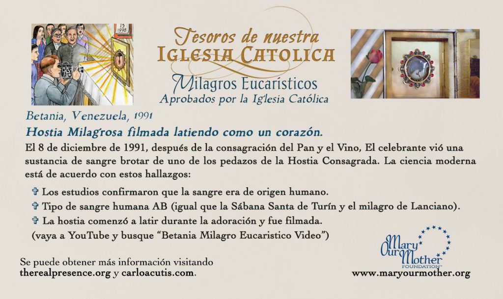 Spanish Betania Card Front